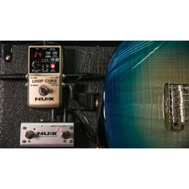 Nux Loop Core Deluxe 24-bit Looper Pedal Bundle
