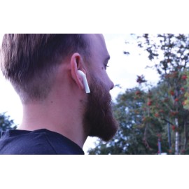 Avlink True Wireless Earphones & Power Case White