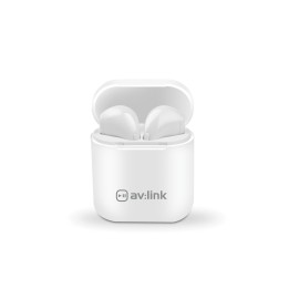 Avlink True Wireless Earphones & Power Case White