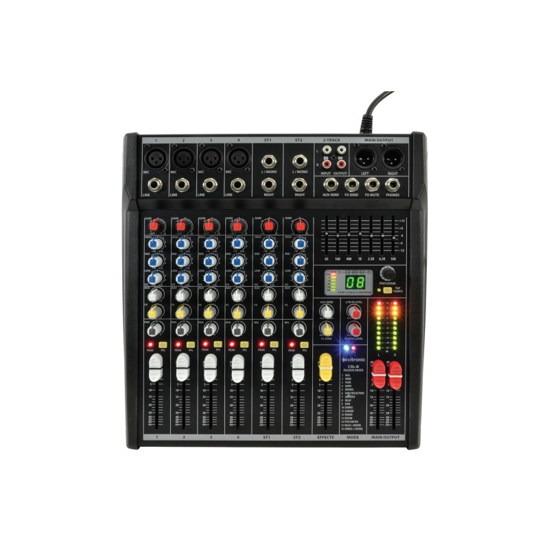 Citronic CSL-8 Mixing Console 8 input