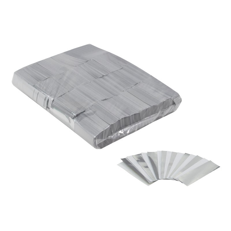 Loose Confetti - White and Metallic Silver 1kg