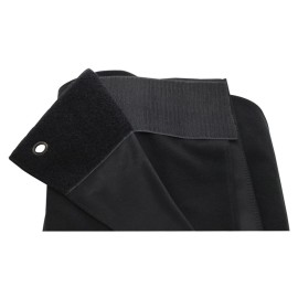 4 x 3m Black Serge Drape