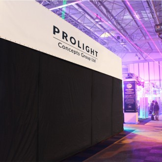 4 x 3m Black Serge Drape