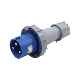 63A 230V 2P+E Plug (033-6)