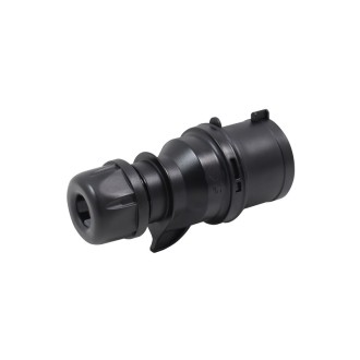 32A 415V 3P+N+E Black Plug (025-6xs)
