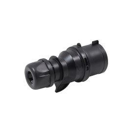 32A 415V 3P+N+E Black Plug (025-6xs)