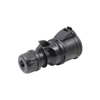 32A 415V 3P+N+E Black Socket (225-6xs)