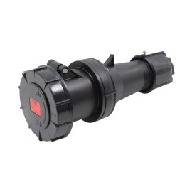 63A 415V 3P+N+E Black Socket (2355-6xs)