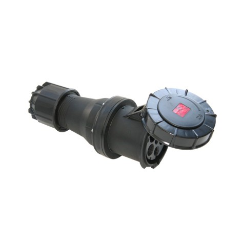 125A 415V 3P+N+E Black Socket (2455-6xs)