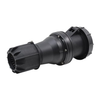 125A 415V 3P+N+E Black Socket (2455-6xs)