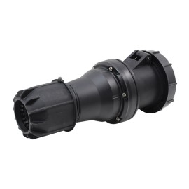 125A 415V 3P+N+E Black Socket (2455-6xs)