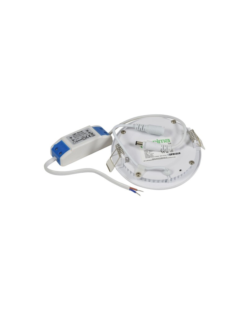 Primalux LED Downlight 210mm White Trim 18W 1240lm 3000K