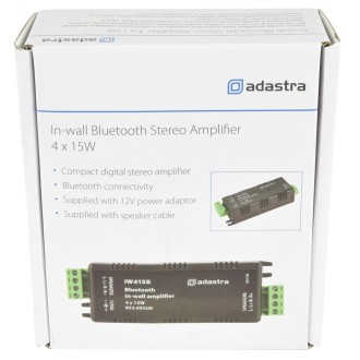 Adastra In-wall Stereo Bluetooth Amplifier 4x15W