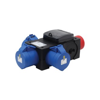 ST ANTON Distribution Box 32A 415V In, 3 x 32A 240V Out (9439019)