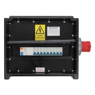 MERZ Distribution Box 63A 3PH RCD/MCB (A81)