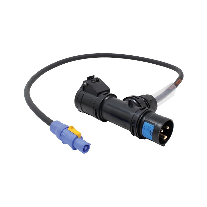 1m 2.5mm T Connect to PowerCON Cable