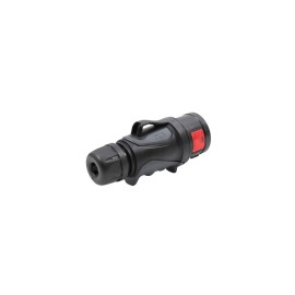 16A 415V 3P+N+E Black Plug (0153-6x)