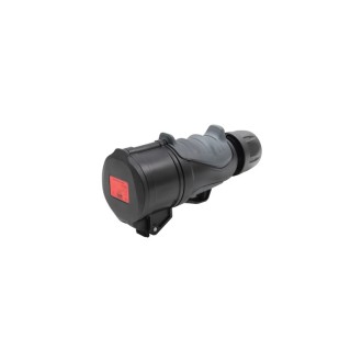 16A 415V 3P+N+E Black Socket (2153-6x)