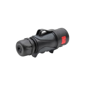 32A 415V 3P+N+E Black Plug (0253-6x)