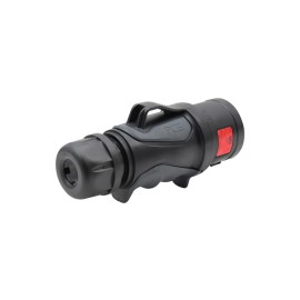 32A 415V 3P+N+E Black Plug (0253-6x)