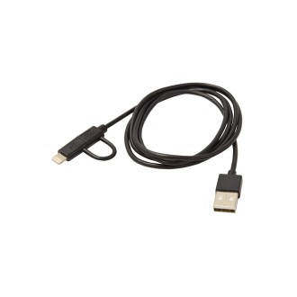Avlink Apple MFi Certified 2 in 1 Lightning and Micro USB Cable 1.5m