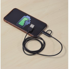 Avlink Apple MFi Certified 2 in 1 Lightning and Micro USB Cable 1.5m