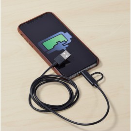Avlink Apple MFi Certified 2 in 1 Lightning and Micro USB Cable 1.5m