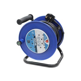 25m 13A 4 Socket Mains Extension Reel (LDCC2513/4BL)