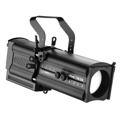 ALBA 18/36 W, 250W 3200K LED Profile, Black