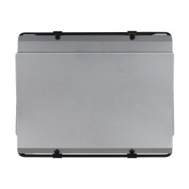RIMA 4-Leaf Barn Door, Silver/Black