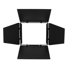 RIMA 4-Leaf Barn Door, Black