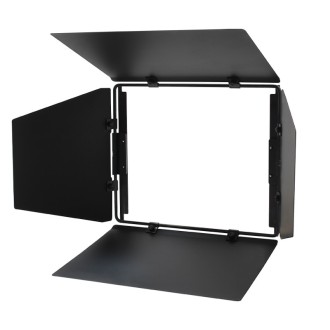 RIMA 4-Leaf Barn Door, Black
