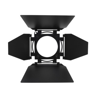 CETRA/SUONO/TEMPO 4-Leaf Barn Door, Black