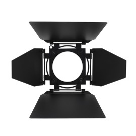 CETRA/SUONO/TEMPO 4-Leaf Barn Door, Black