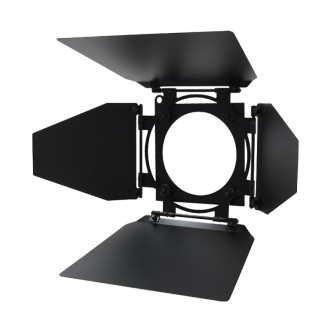 CETRA/SUONO/TEMPO 4-Leaf Barn Door, Black