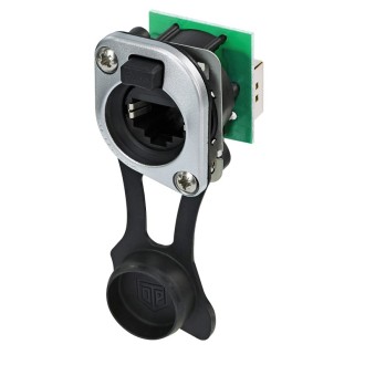 RJ45 Feedthrough Socket with Sealing Kit NE8FDP-TOP