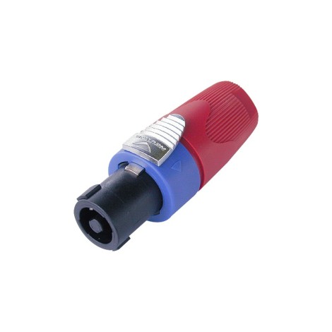 SpeakON Cable Connector Red NL4FX-2