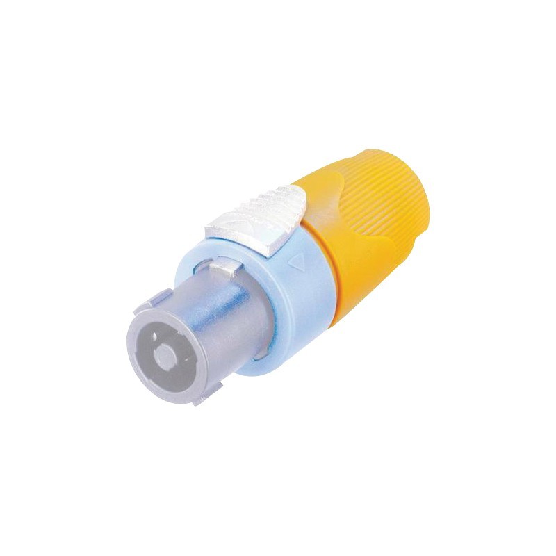 SpeakON Cable Connector Yellow NL4FX-4