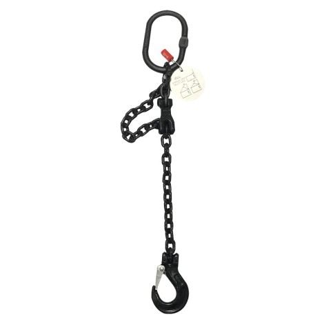 BLP Grade 6mm Black STAC Chain, 1.4T WLL 1.5m