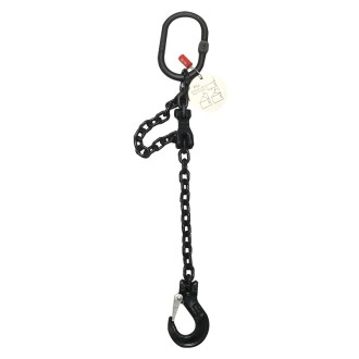 BLP Grade 6mm Black STAC Chain, 1.4T WLL 2m