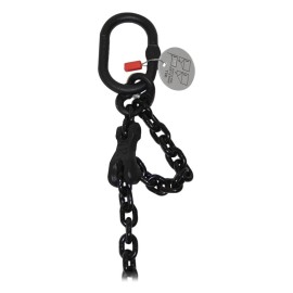 BLP Grade 8mm Black STAC Chain, 2.5T WLL 2m