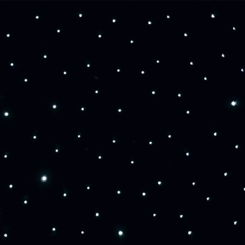 PRO 6 x 4m LED Black Starcloth (Excludes Controller)
