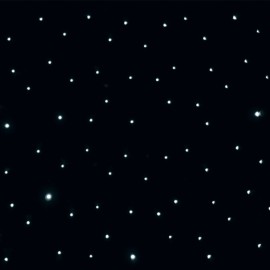 PRO 6 x 4m LED Black Starcloth (Excludes Controller)
