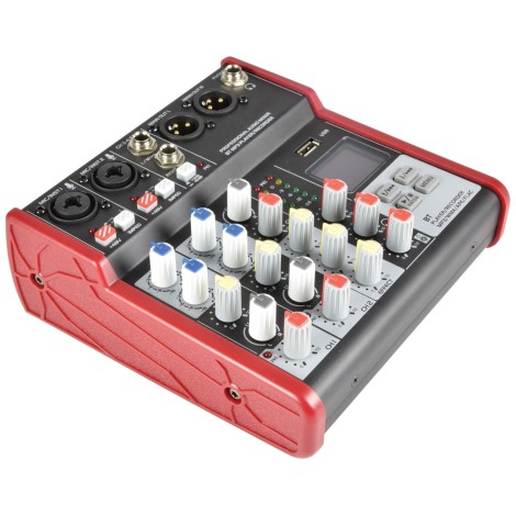 Citronic CSM-4 Mixer with USB / Bluetooth Player