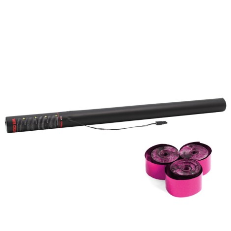 Electric Streamer Cannon 80cm Pink Metallic