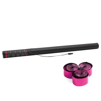 Electric Streamer Cannon 80cm Pink Metallic