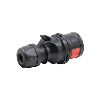 16A 415V 3P+N+E Black Plug (015-6x)
