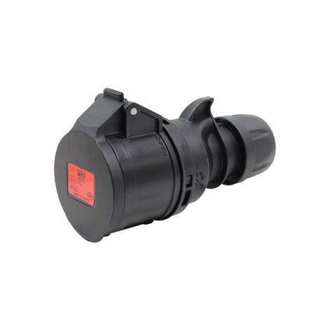 16A 415V 3P+N+E Black Socket (215-6x)