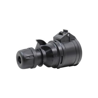 16A 415V 3P+N+E Black Socket (215-6x)