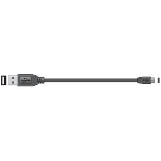 Avlink USB Type-C Short Sync & Charge Flat Cable 20cm